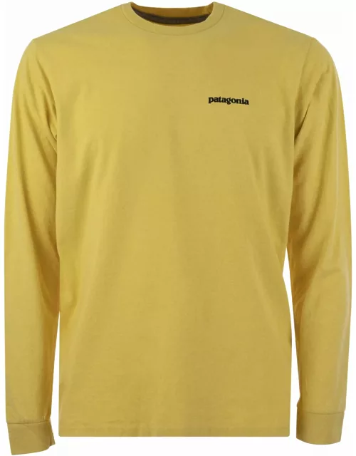 Patagonia T-shirt With Logo Long Sleeve