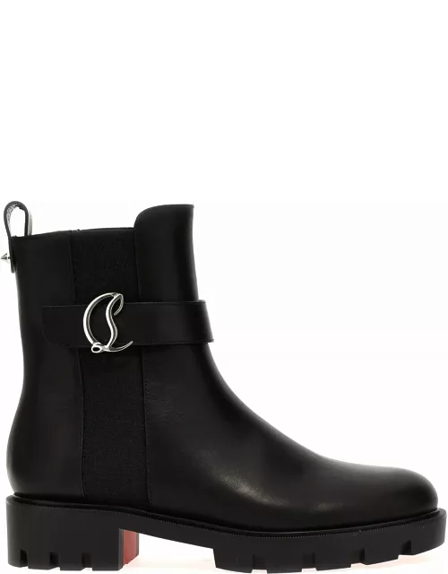 Christian Louboutin cl Chelsea Booty Lug Ankle Boot
