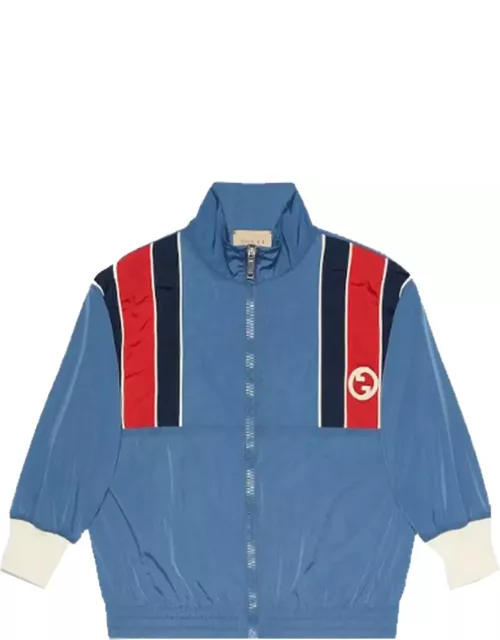 Gucci Childs Nylon Jacket With Zip