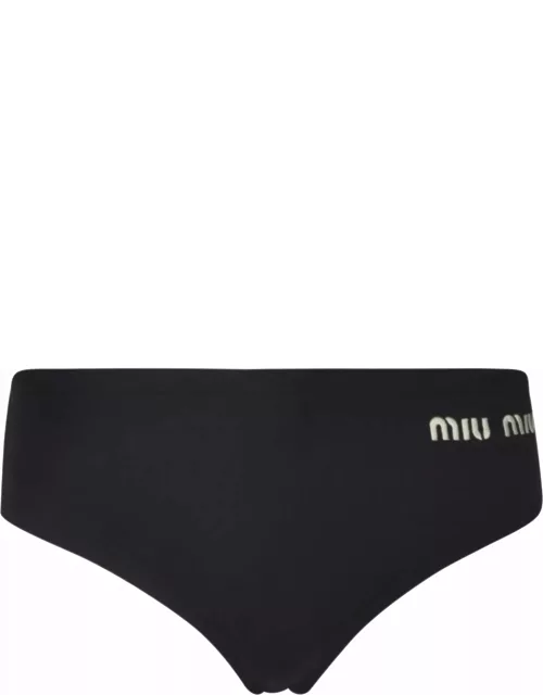 Miu Miu Side Logo Swim Brief