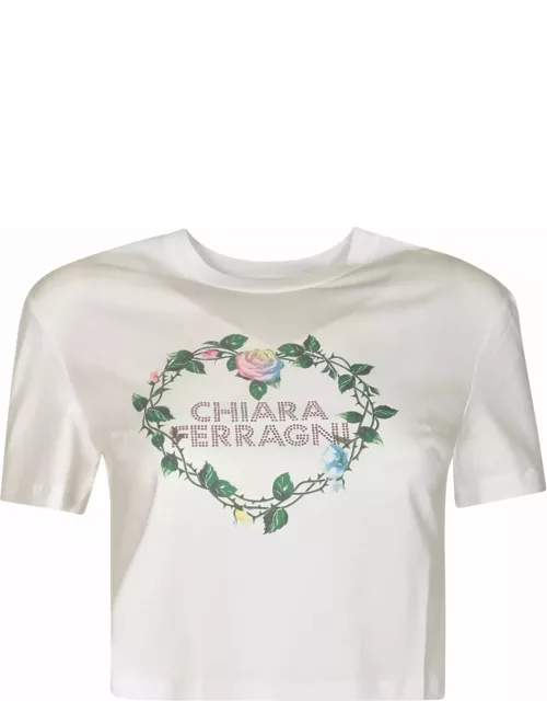 Chiara Ferragni Logo Printed T-shirt