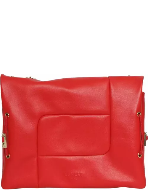 Lancel Red Rabat Bag