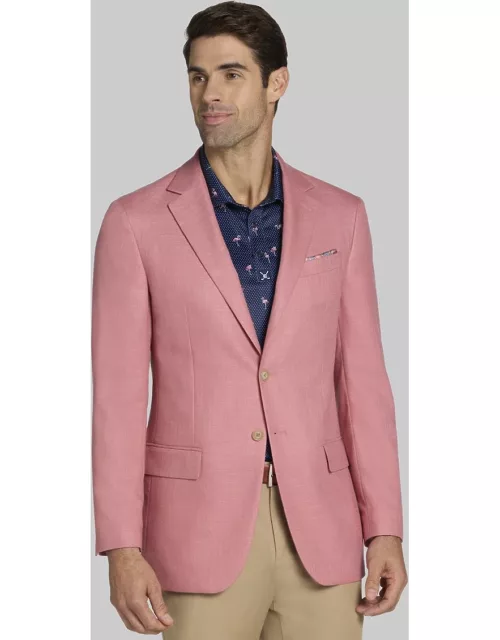 JoS. A. Bank Big & Tall Men's Tailored Fit Sportcoat , Coral, 50 Long
