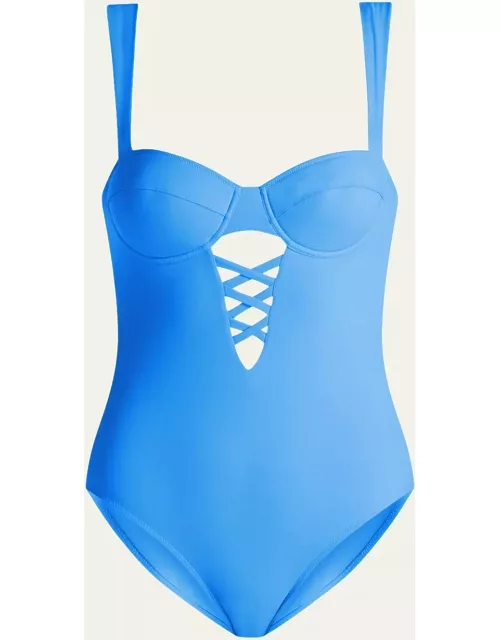 Paris Balconette One-Piece Swimsuit