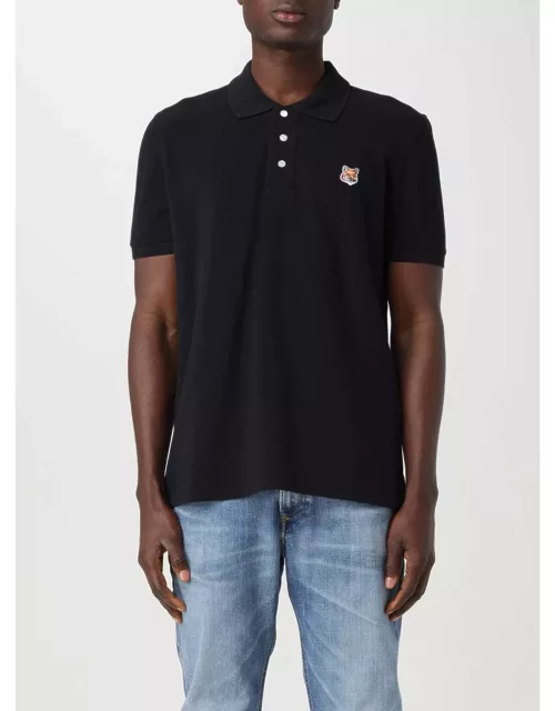Polo Shirt MAISON KITSUNÉ Men colour Black
