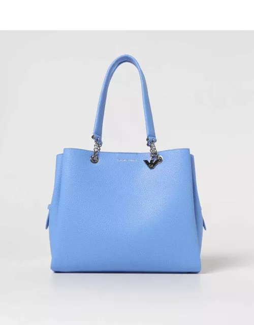 Shoulder Bag EMPORIO ARMANI Woman colour Gnawed Blue
