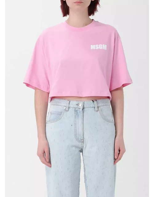 T-Shirt MSGM Woman colour Pink