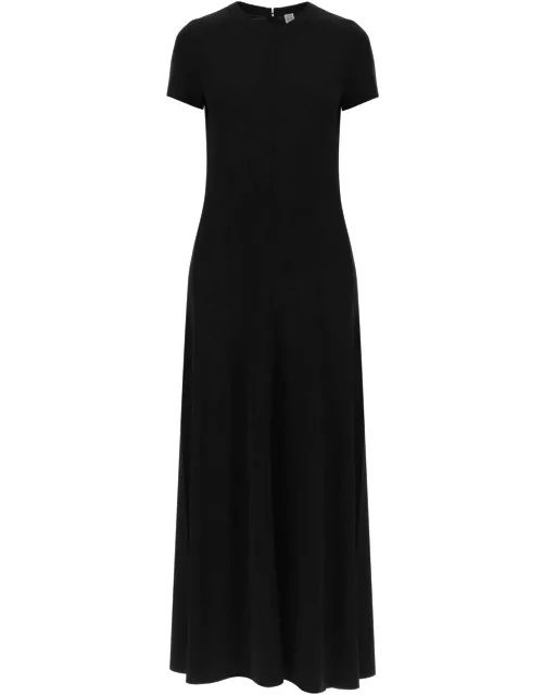TOTEME maxi jersey dress in seven