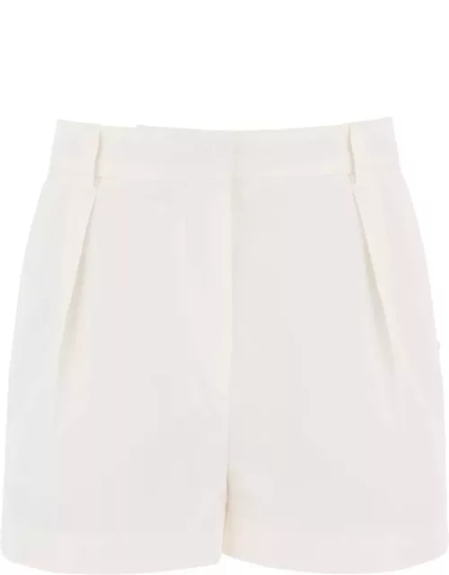 SPORTMAX Cotton gabardine shorts for