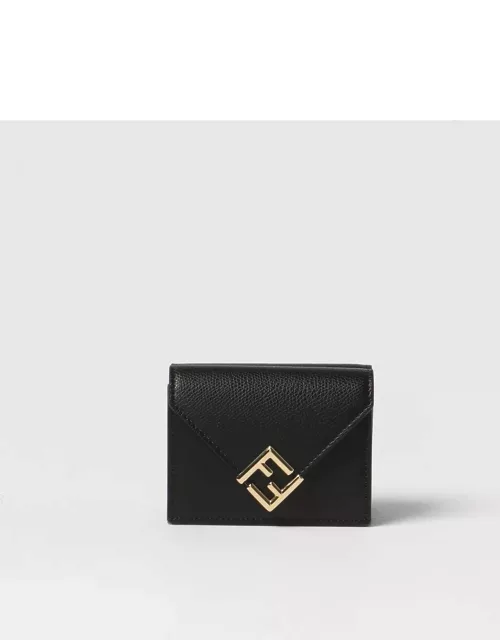 Wallet FENDI Woman colour Black