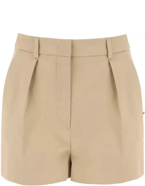 SPORTMAX cotton gabardine shorts for