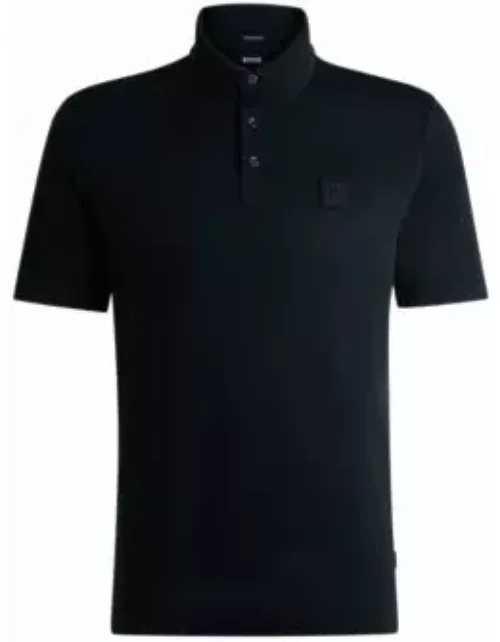 Regular-fit polo shirt- Dark Blue Men's Polo Shirt