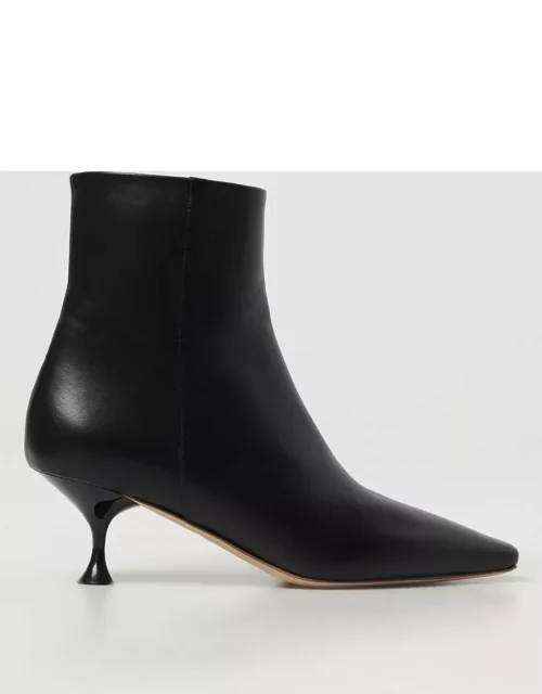 Flat Ankle Boots 3JUIN Woman colour Black