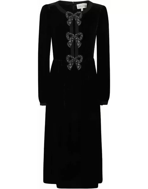 Saloni Dresses Black