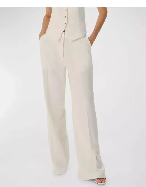 98 Wide-Leg Twill Suiting Pant