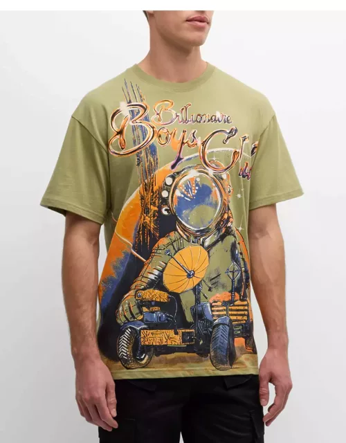Men's Graphic Cotton T-Shirt