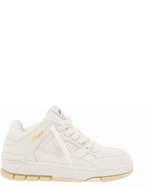 Axel Arigato area Lo White Sneakers With Embossed Logo In Leather Blend Woman