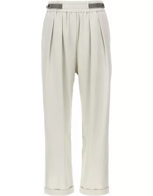 Brunello Cucinelli Pants With Front Pleat
