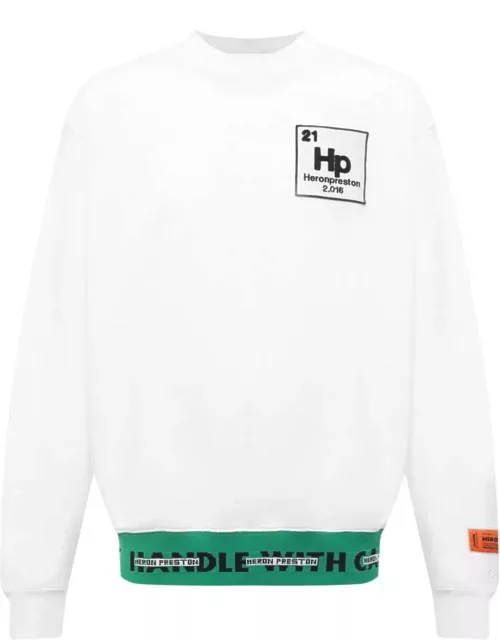 HERON PRESTON Hp Tape Logo Sweatshirt