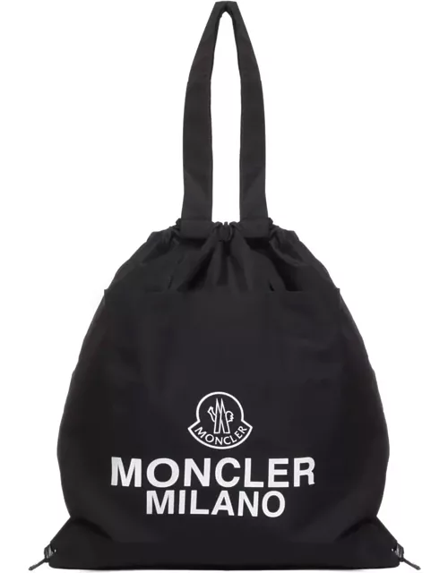 Moncler Aq Drawstring Tote Bag