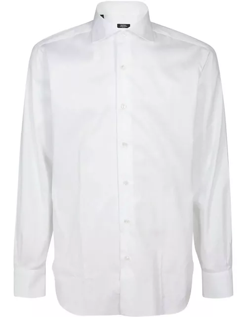 Buttoned Long-sleeved Shirt Barba Napoli