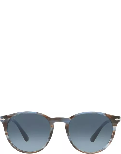 Persol Po3152s Striped Blue Sunglasse