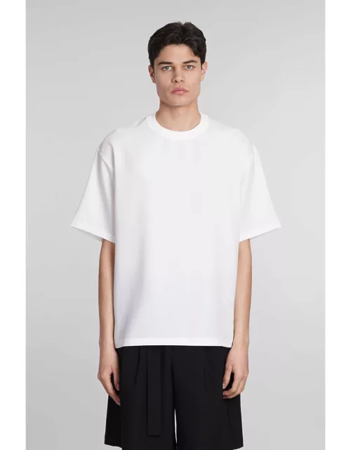 Attachment T-shirt In White Polyester