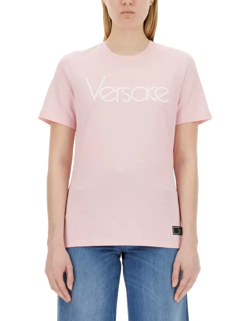 versace t-shirt with 1978 re-edition logo