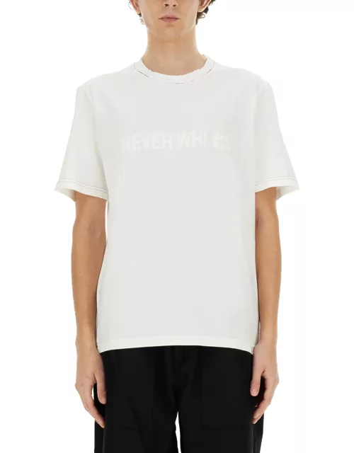 premiata "never white" t-shirt