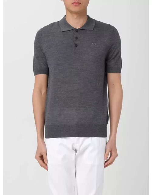 Polo Shirt DSQUARED2 Men color Grey