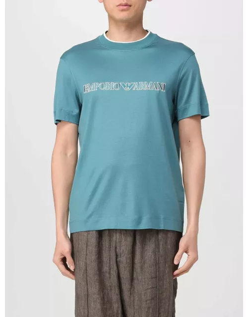 T-Shirt EMPORIO ARMANI Men colour Gnawed Blue