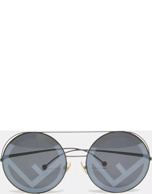 Fendi Black FF 0285/S Round Sunglasse