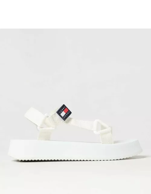 Flat Sandals TOMMY JEANS Woman color White