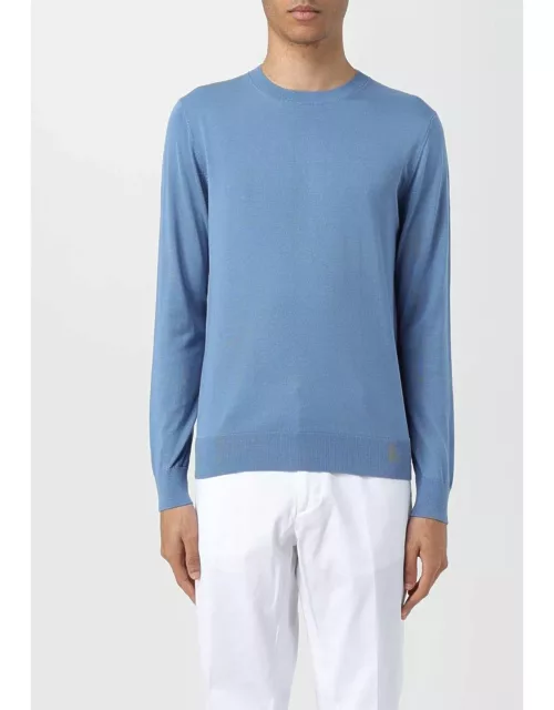 Sweater PAOLO PECORA Men color Gnawed Blue