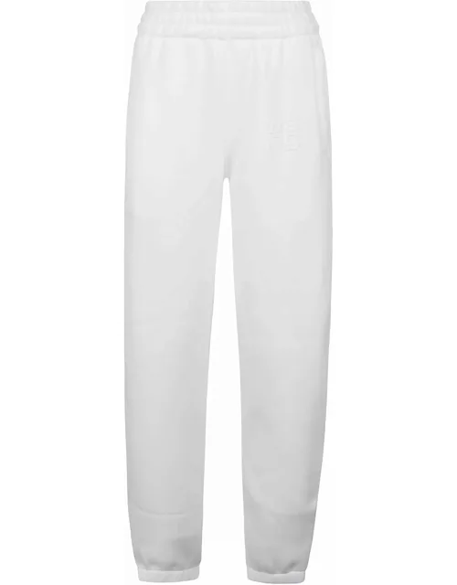 T by Alexander Wang Puff Paint Logo Esential Terry Classic Sweatpant