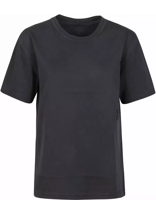 T by Alexander Wang Puff Logo Bound Neck Essential T-shirt