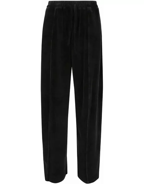 T by Alexander Wang Apple Logo Articulated Pull On Track Pant