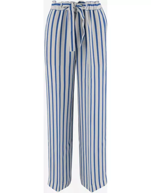 Ralph Lauren Striped Silk Pant