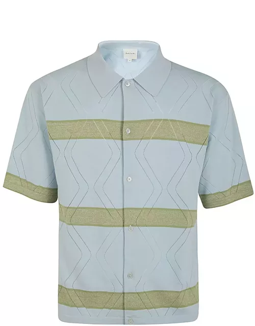 Paul Smith Mens Knitted Ss Shirt