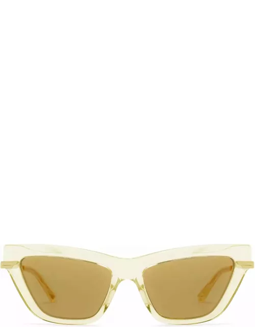Bottega Veneta Eyewear Bv1241s Yellow Sunglasse