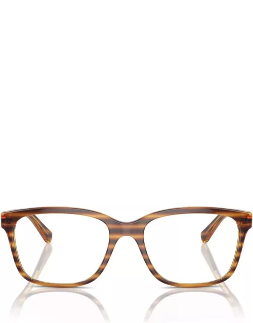 Vogue Eyewear Vo5574b Striped Dark Havana Glasse