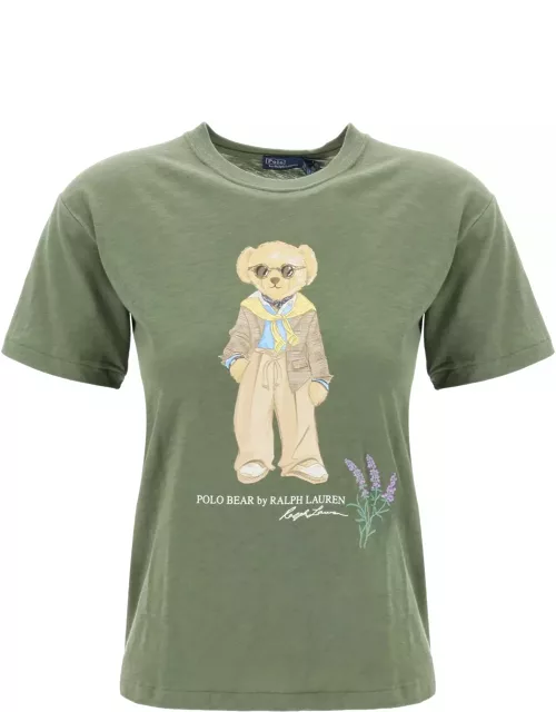 Polo Ralph Lauren Slub Cotton Polo Bear T-shirt