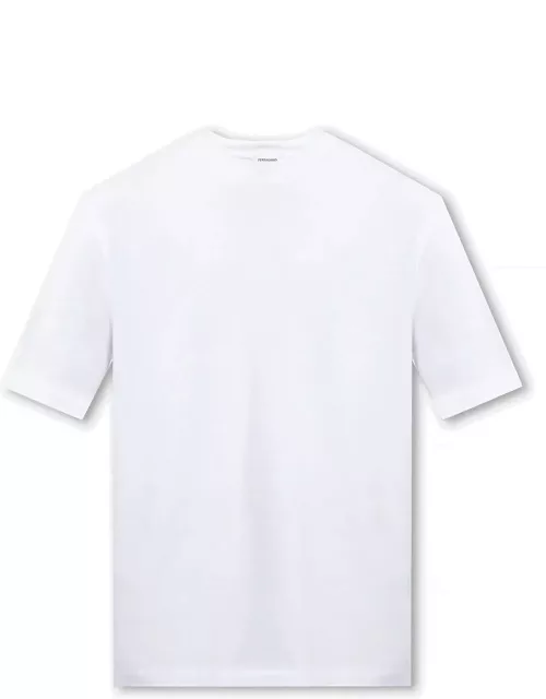 Ferragamo Short-sleeved Crewneck T-shirt