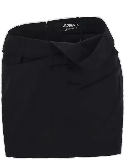 Jacquemus Twisted Mini Skirt