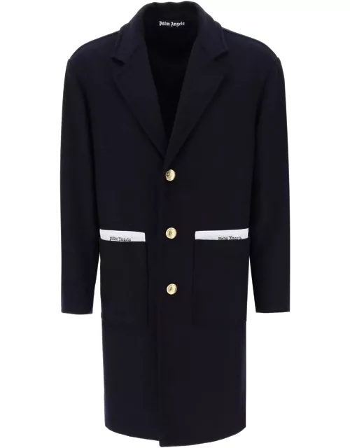 Palm Angels Virgin Wool And Cashmere Coat