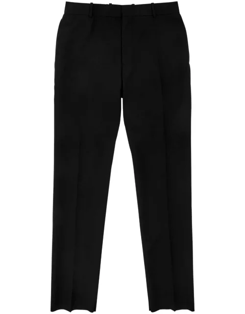 Alexander Mcqueen Slim-leg Wool Trousers - Black - 46 (IT46 / S)