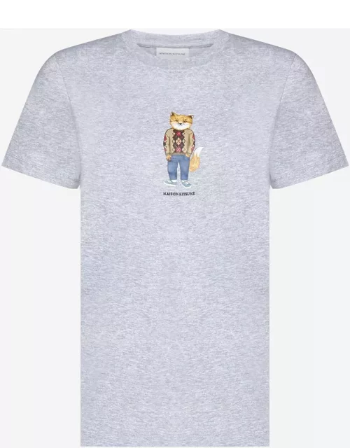 Maison Kitsuné Dressed Fox Cotton T-shirt
