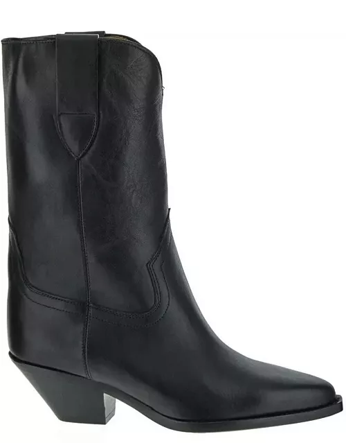 Isabel Marant Cow Leather Cowboy Boot