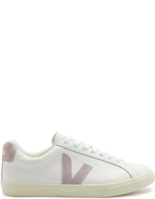 Veja Esplar Leather Sneakers - White And Pink - 35 (IT35 / UK2)
