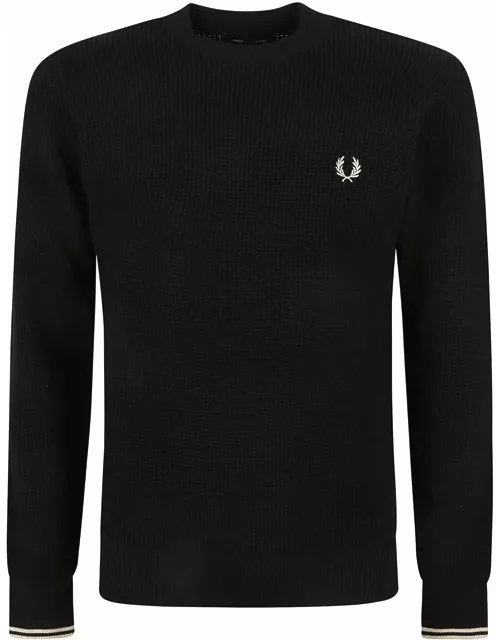 Fred Perry Waffle Stitch Jumper